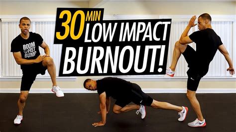 30 Minute Low Impact Quiet Calorie Burning HIIT Cardio Workout for ...