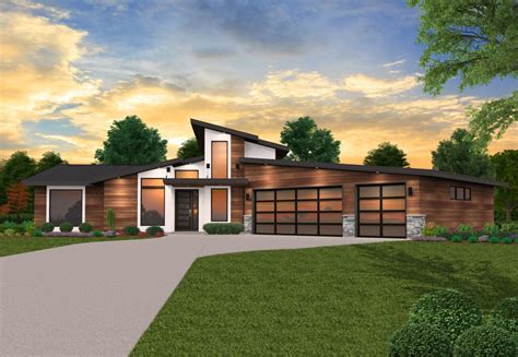 1 Story Contemporary House Plans | House Plan Ideas