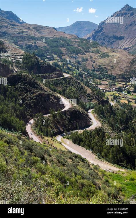 peru, pisac ruins Stock Photo - Alamy