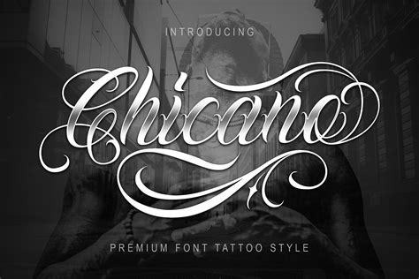 Chicano Font | Tattoo Style (255675) | Script | Font Bundles