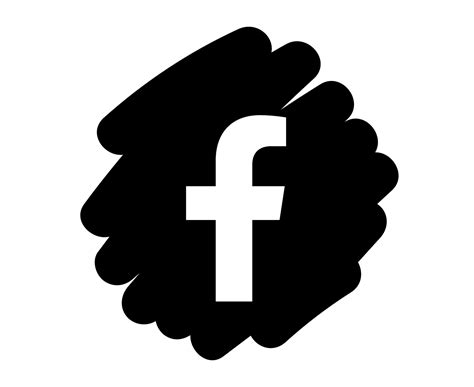 Facebook social media icon Logo Design Element Vector illustration ...