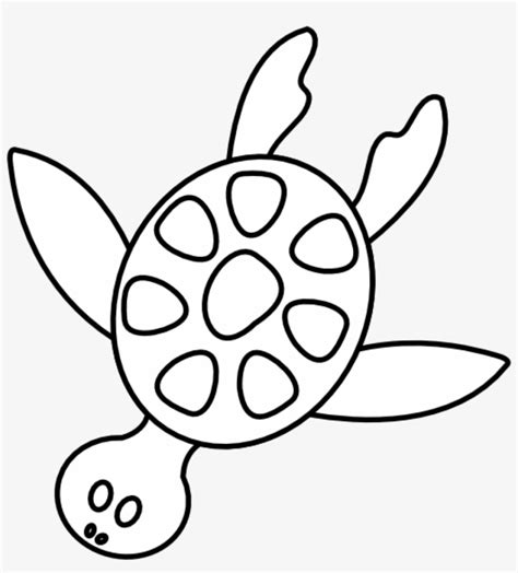 Sea Creature Clipart Black And White