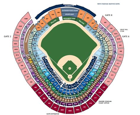 yankee-stadium-seating-chart - wikiDownload wikiDownload