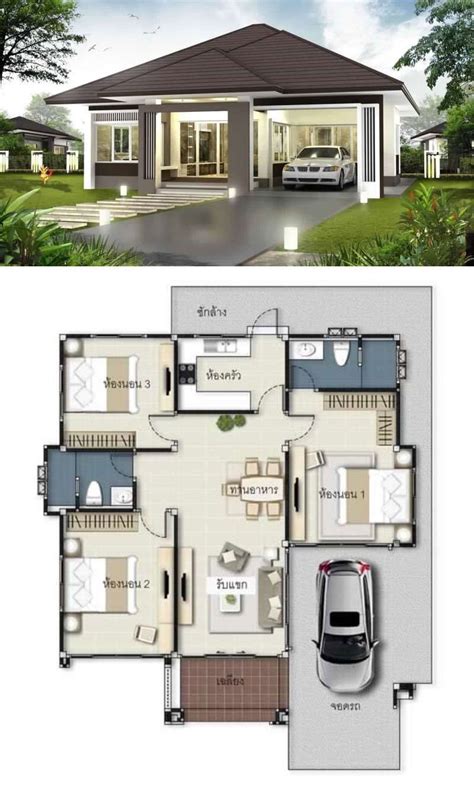 3 Floor House Plan - floorplans.click