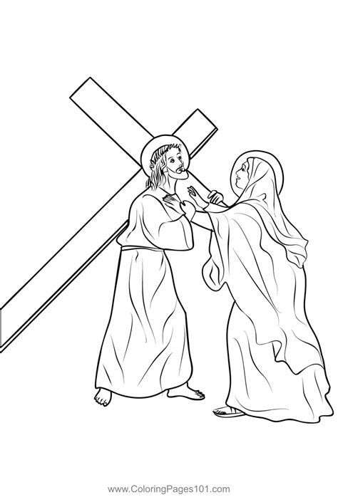 Jesus Calls His Disciples Coloring Page