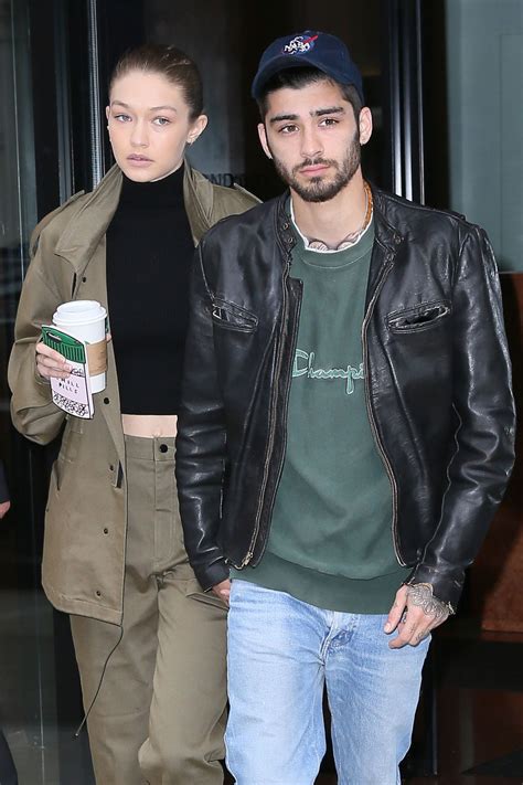 GIGI HADID and Zayn Malik Out in New York 04/25/2017 - HawtCelebs