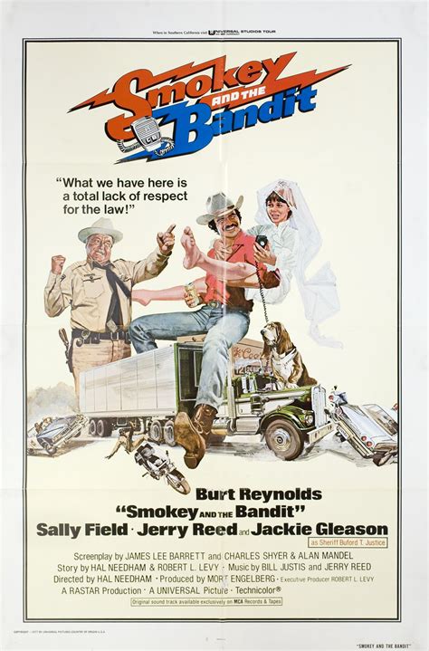 Smokey and the Bandit Original 1977 U.S. One Sheet Movie Poster ...