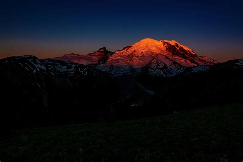 Mount Rainier Sunrise Photograph by Pelo Blanco Photo | Fine Art America