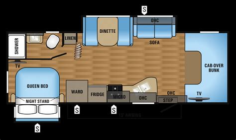 8 Photos Class C Motorhome Floor Plans And View - Alqu Blog