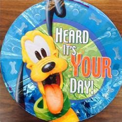 Pluto Heard It's Your Day!