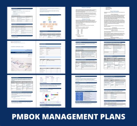 PMBOK Management Plan Templates | FREE downloads