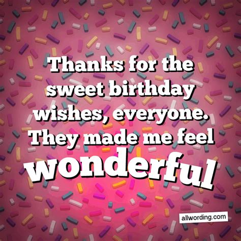 Thank You All Quotes For Birthday Wishes - ShortQuotes.cc