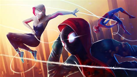 3840x2160 Spider Verse Superheroes 4K ,HD 4k Wallpapers,Images ...