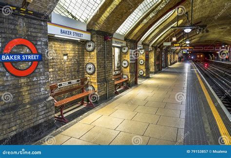 Baker Street Metro station editorial photography. Image of metro - 79153857