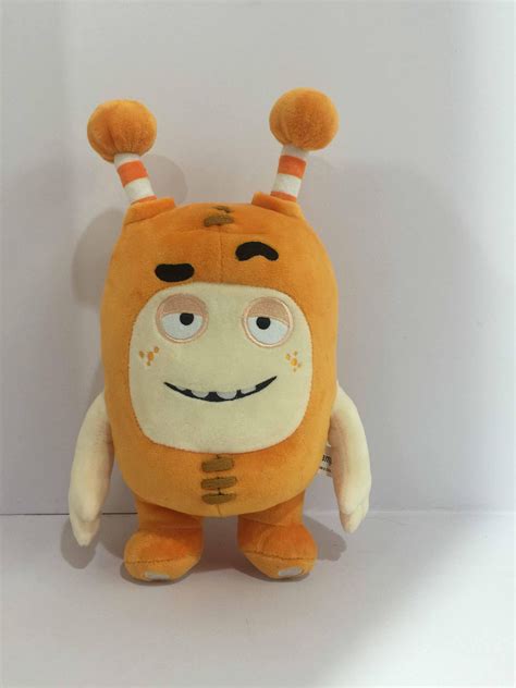 Oddbods Slick Soft Stuffed Plush Toys — for Boys and Girls — Orange (12 ...