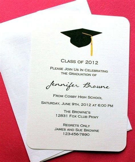 Graduation Name Card Template Free