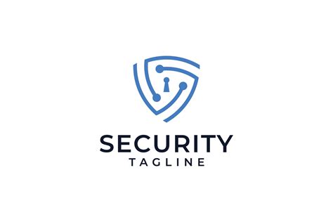 Elegant security shield logo design 25683672 Vector Art at Vecteezy