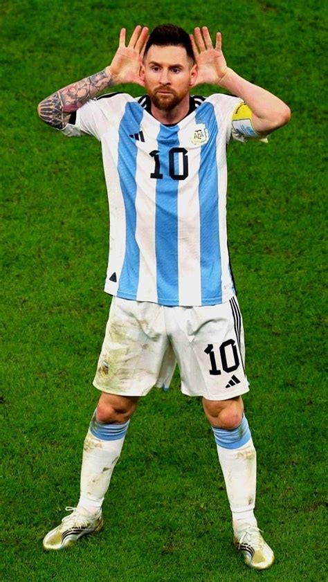 Messi Celebration Wallpaper