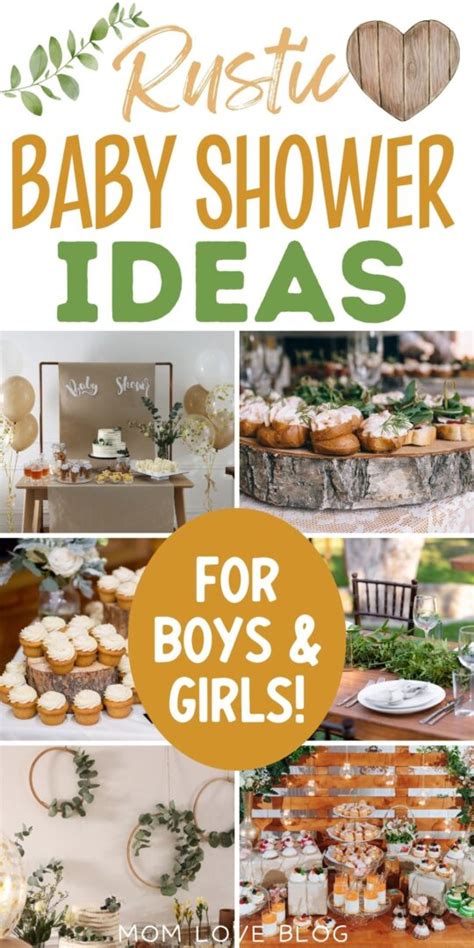 Adorable Rustic Baby Shower Ideas for Boys and Girls – The Mom Love Blog