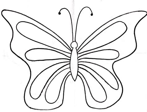 How To Draw A Butterfly Easy Step By Step Drawing Tutorial