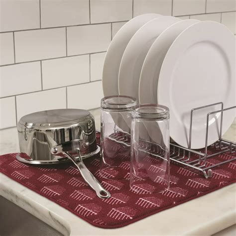 Kitchen Basics Dish Drying Mat - Walmart.com - Walmart.com