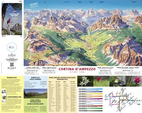 Hiking map Cortina 2016 by Cortina Dolomiti - Issuu