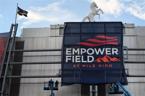 How the Empower Field at Mile High logo was developed