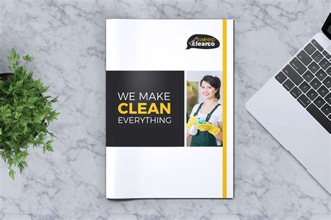 Cleaning Service Company Brochure on Behance :: Behance