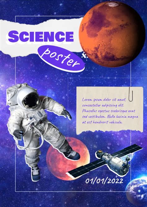 Template for Science Poster | Compatible With Google Docs