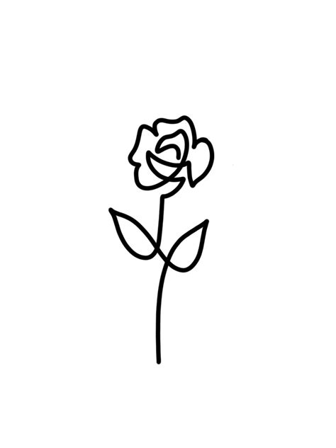 Easy Tattoo Drawings Of Roses