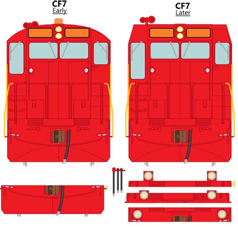 EMD CF-7 (front) base by Trainman3985X on DeviantArt