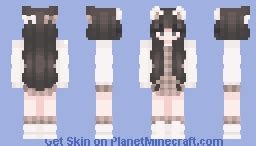 anime cat girl Minecraft Skin