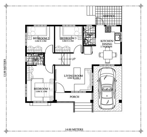 Modern Bungalow House Design With Floor Plan | Awesome Home