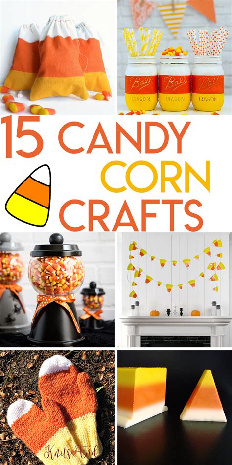 15 Clever Candy Corn Crafts | Random Acts of Crafts