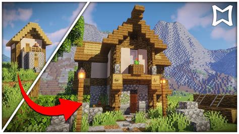 Minecraft Villager House Schematic Minecraft Second Floor Id