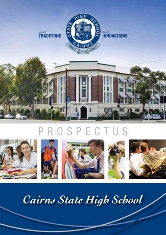 Cairns State High School Prospectus by Cairns State High School - Issuu