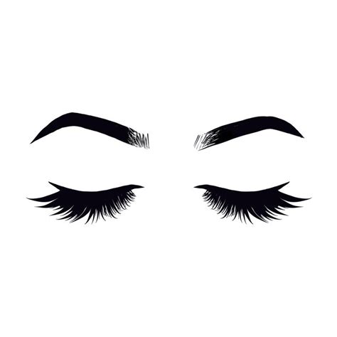 Eyelashes and Eyebrows Illustration on Behance | Eyelashes drawing, Eye ...