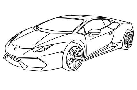 lamborghini huracan performante blueprint Huracan icanvas - Blueprint ...