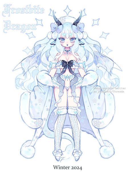 [A] Frostbite Dragon [CLOSED] by BabyPippo on DeviantArt