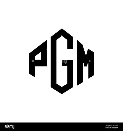 Pgm logo design Black and White Stock Photos & Images - Alamy