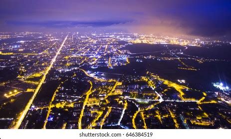 City Lights Sky Stock Photo 646384519 | Shutterstock