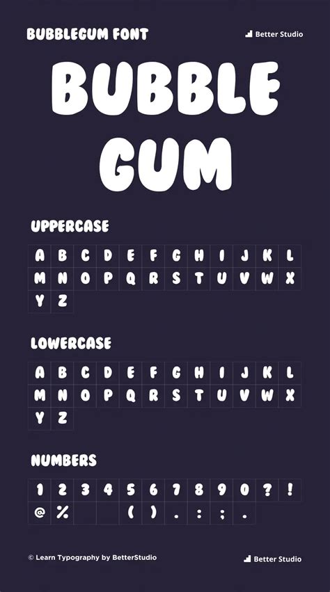 Bubble Gum Font By Volyk Thehungryjpeg