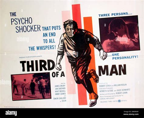 The Third Man Movie Poster High Resolution Stock Photography and Images ...