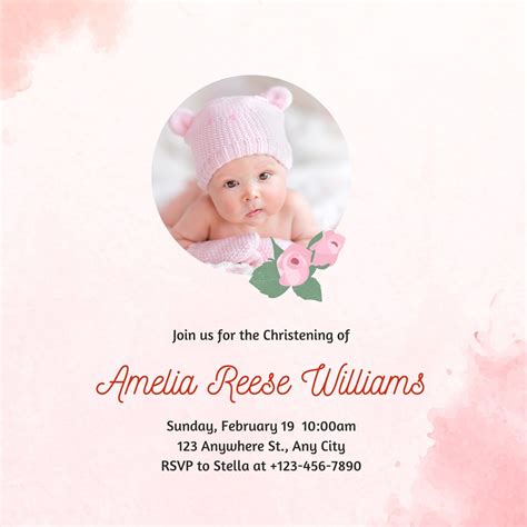 Create A Baptism Invitation Card | ubicaciondepersonas.cdmx.gob.mx