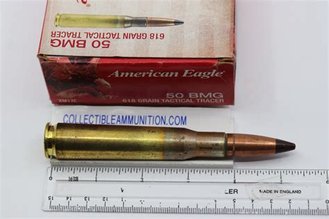 50 BMG BROWN TIP TACTICAL TRACER L C 1 3 – CollectibleAmmunition.com ...