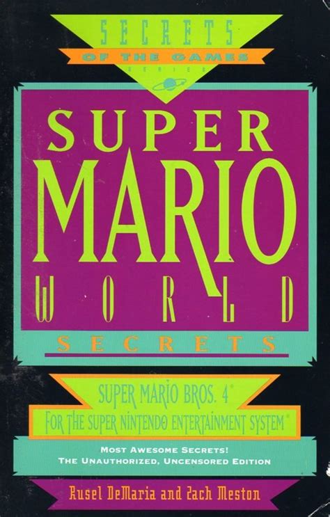 Super Mario World Secrets - Prima Games - Retromags Community