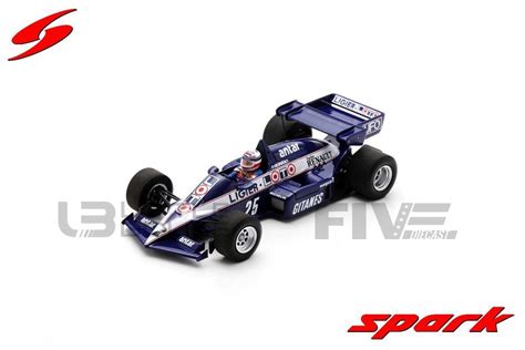 SPARK 1/43 – LIGIER JS23 – Brazil GP 1984 (F. Hensault) - Five Diecast