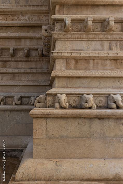 Details of a historic temple in Anuradhapura, Sri Lanka Stock Photo ...