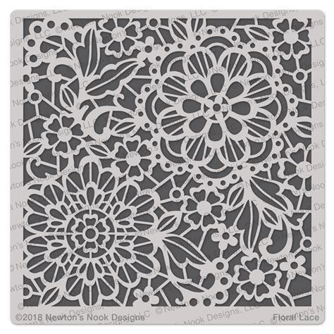 Floral Pattern Stencils : Wall Stencils | Floral Medallion Set B ...