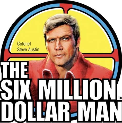 Six Million Dollar Man Logo | Bionic woman, Batman comic books, Man